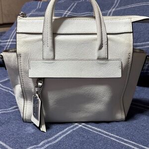 Coach White Satchel Bag